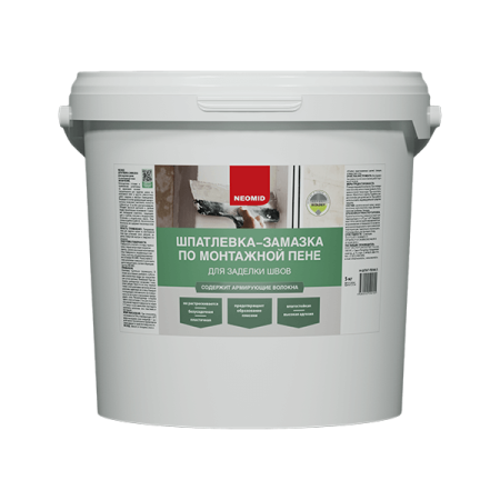 картинка Шпатлевка по монтажной пене NEOMID от магазина Огнекор